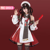 【Pre-Sale】Game Genshin Impact Cosplay Hu Tao Cherries Snow-Laden Cosplay Costume Cosplay Costumes